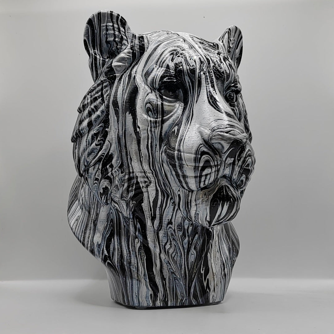 Tiger Head – Hand Painted