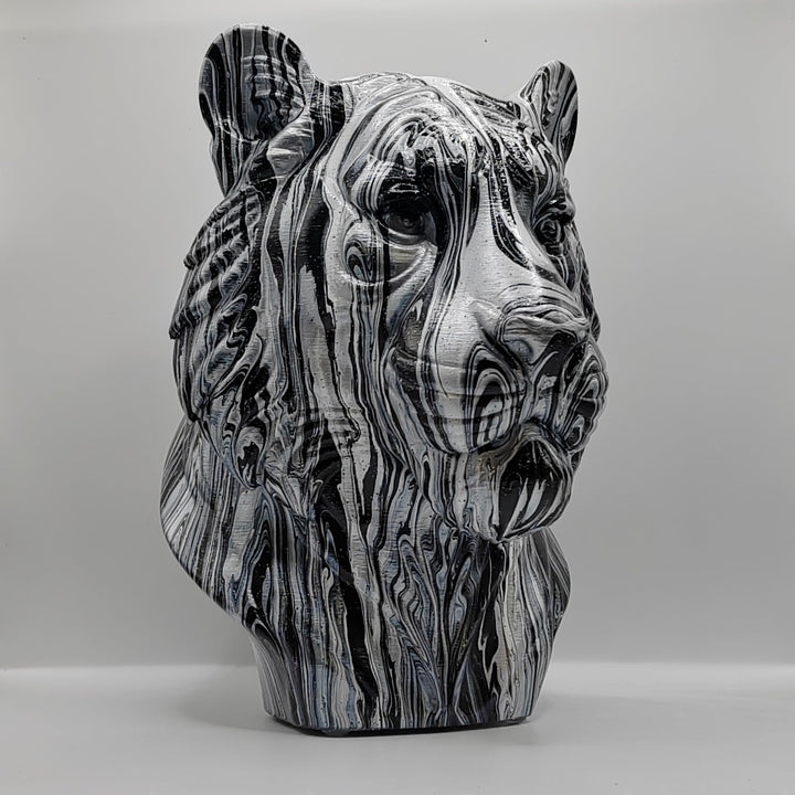 Tiger Head – Hand Painted