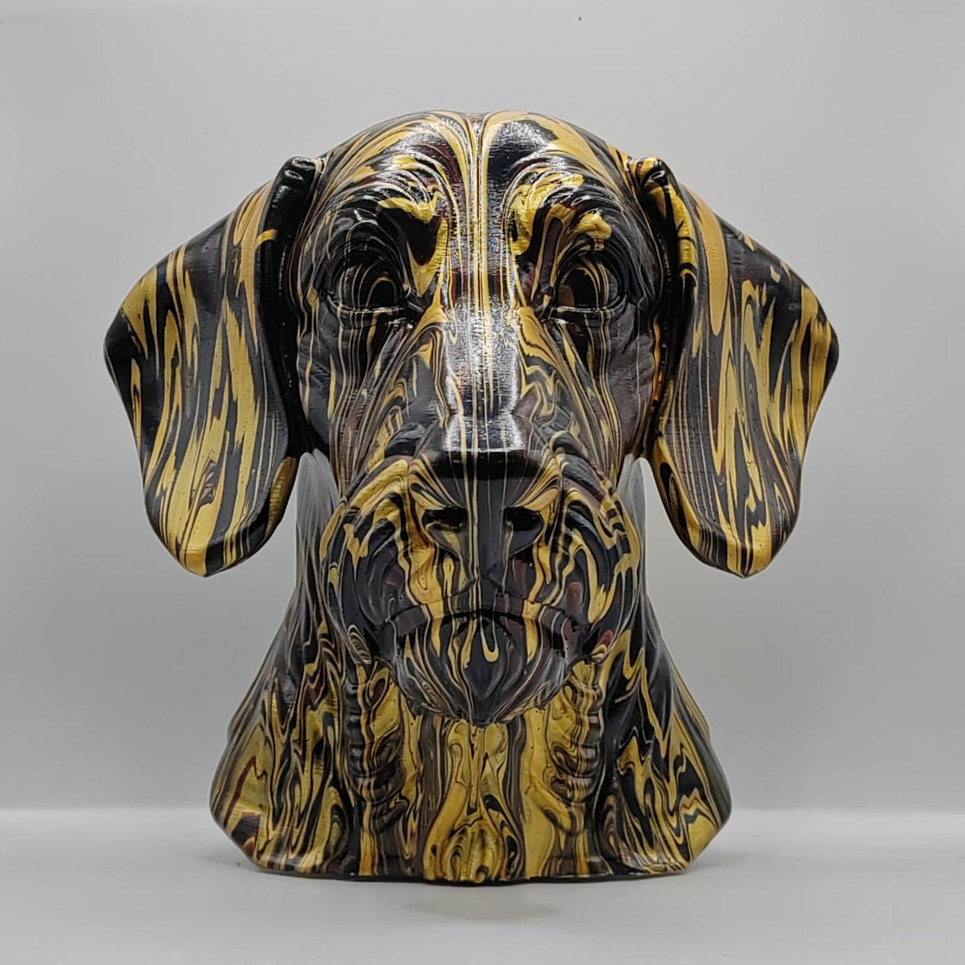 Wire-haired Dachshund Bust