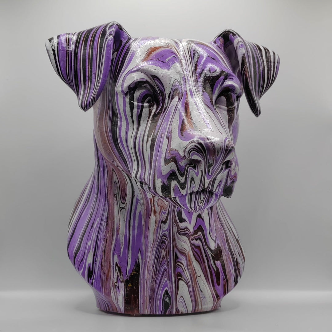 Jack Russell Head – Hand Painted