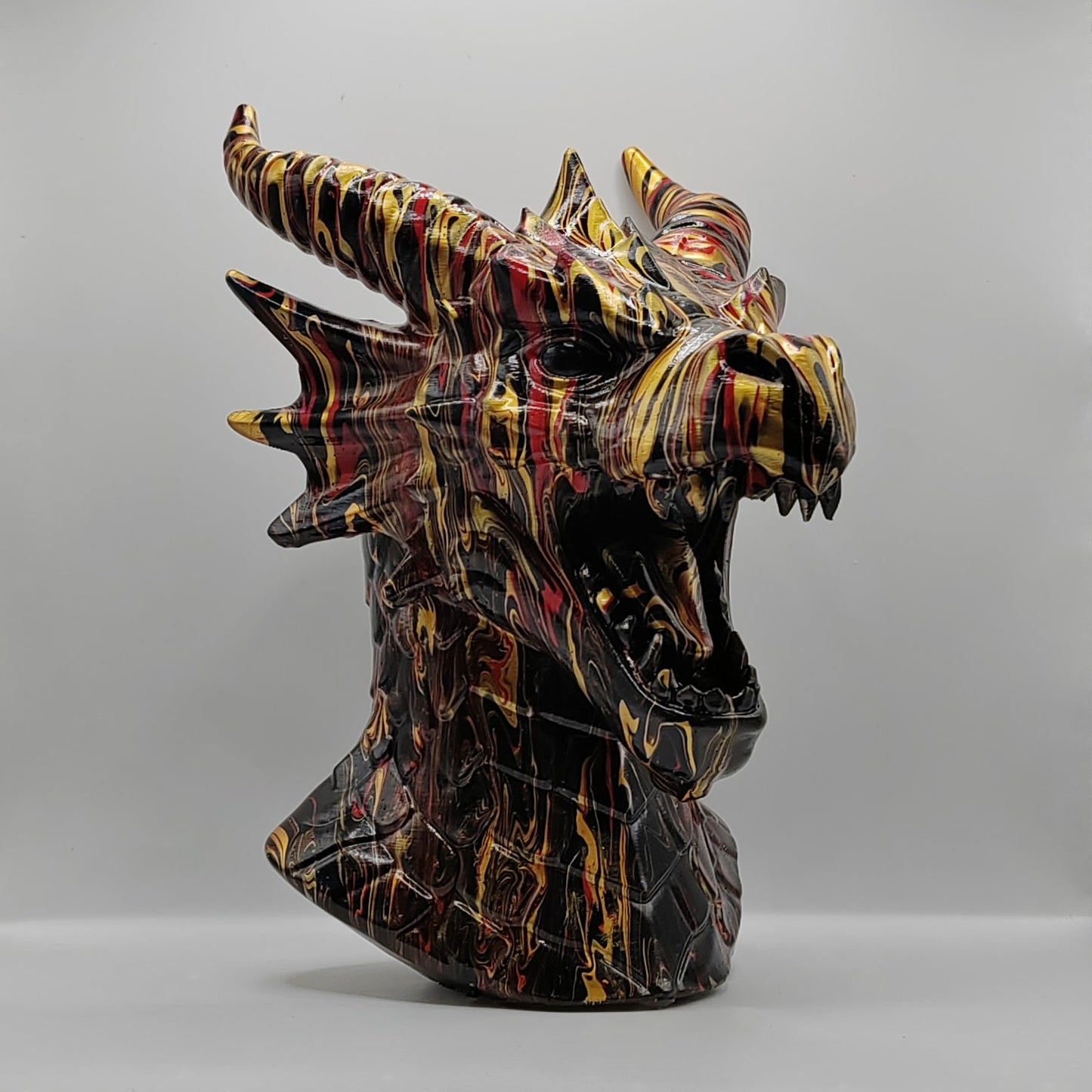 Dragon Head – Hand Painted