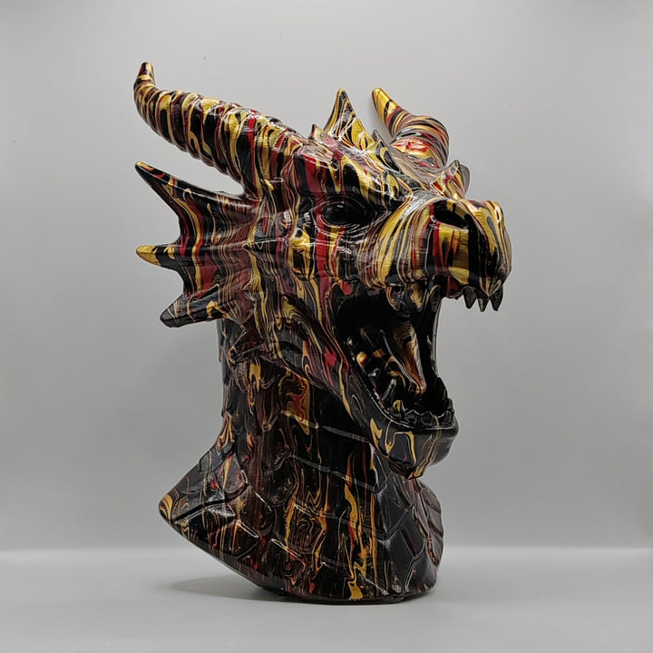 Dragon Head – Hand Painted