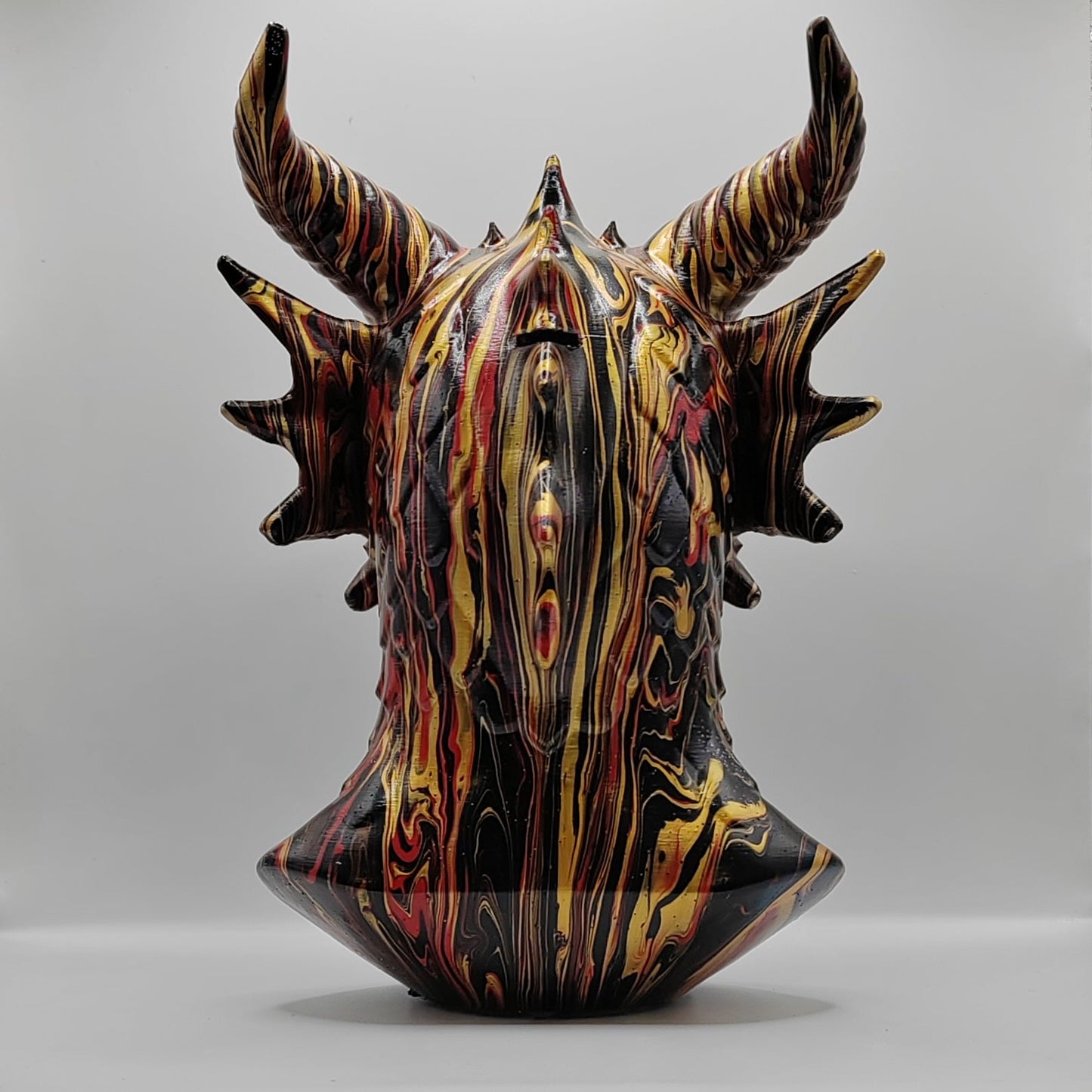 Dragon Head – Hand Painted