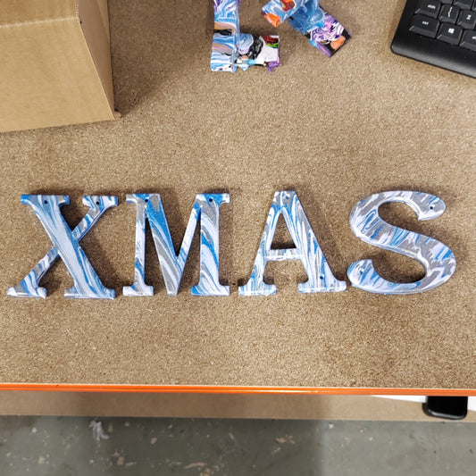 Letters / Numbers - 10 x 10 cm