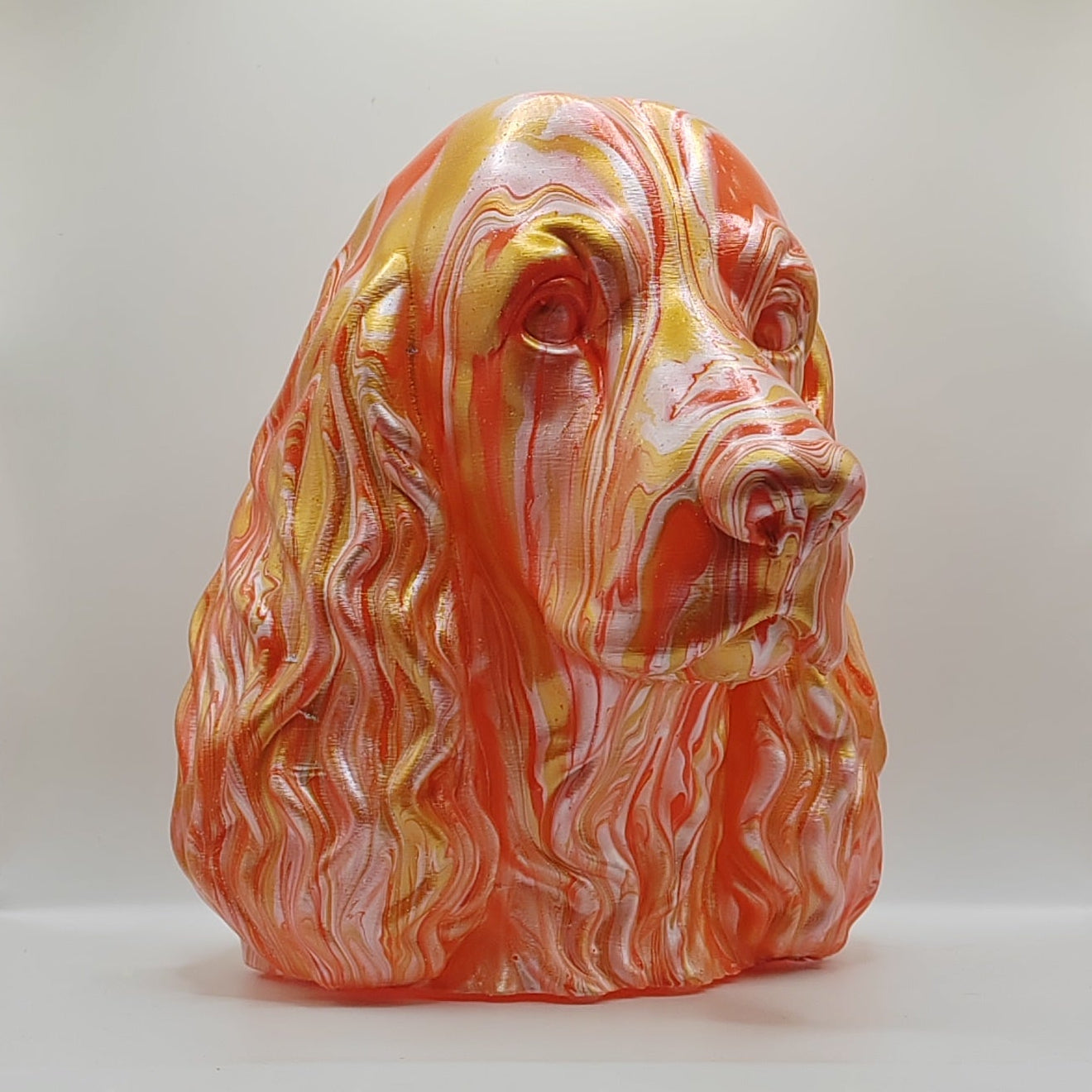 Cocker Spaniel Head – Hand Painted