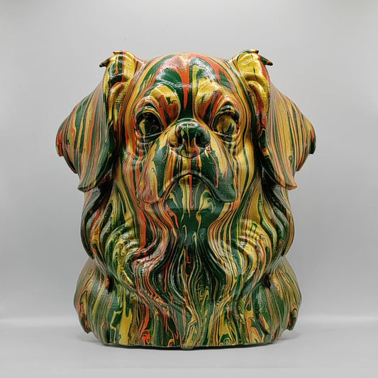 Tibetan Spaniel Bust