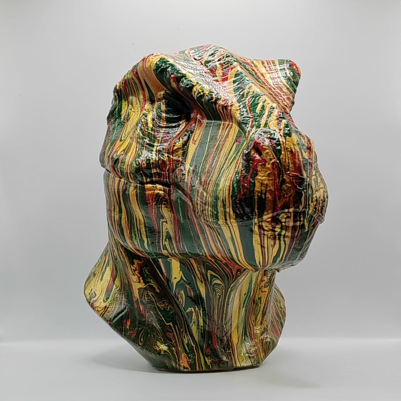 T-Rex Head – Hand Painted