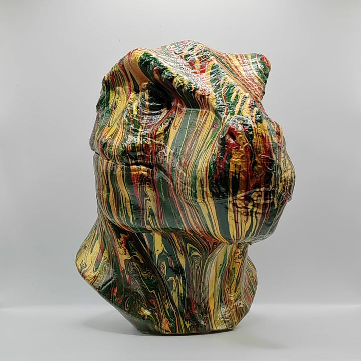 T-Rex Head – Hand Painted