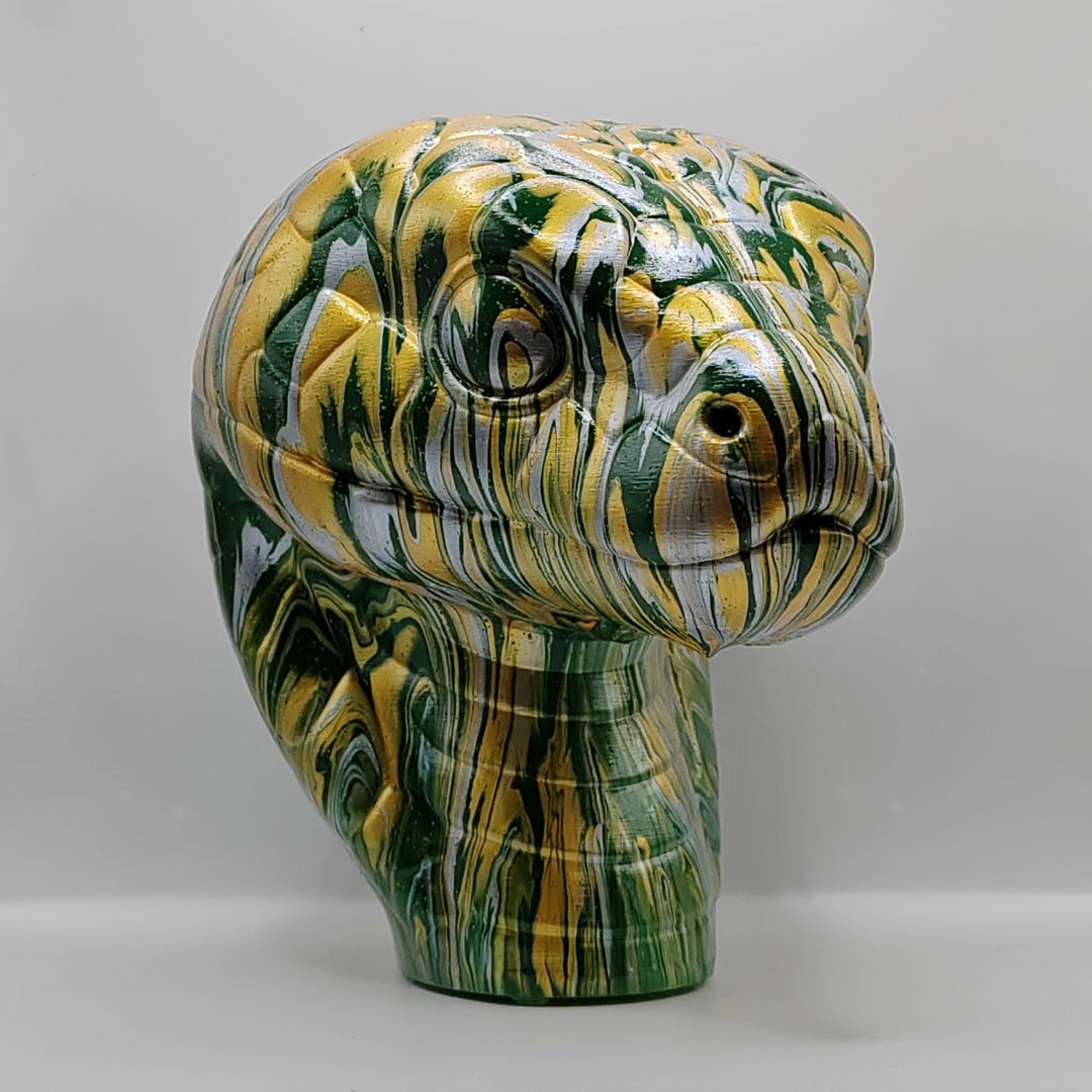 Snake Head – Hand Painted