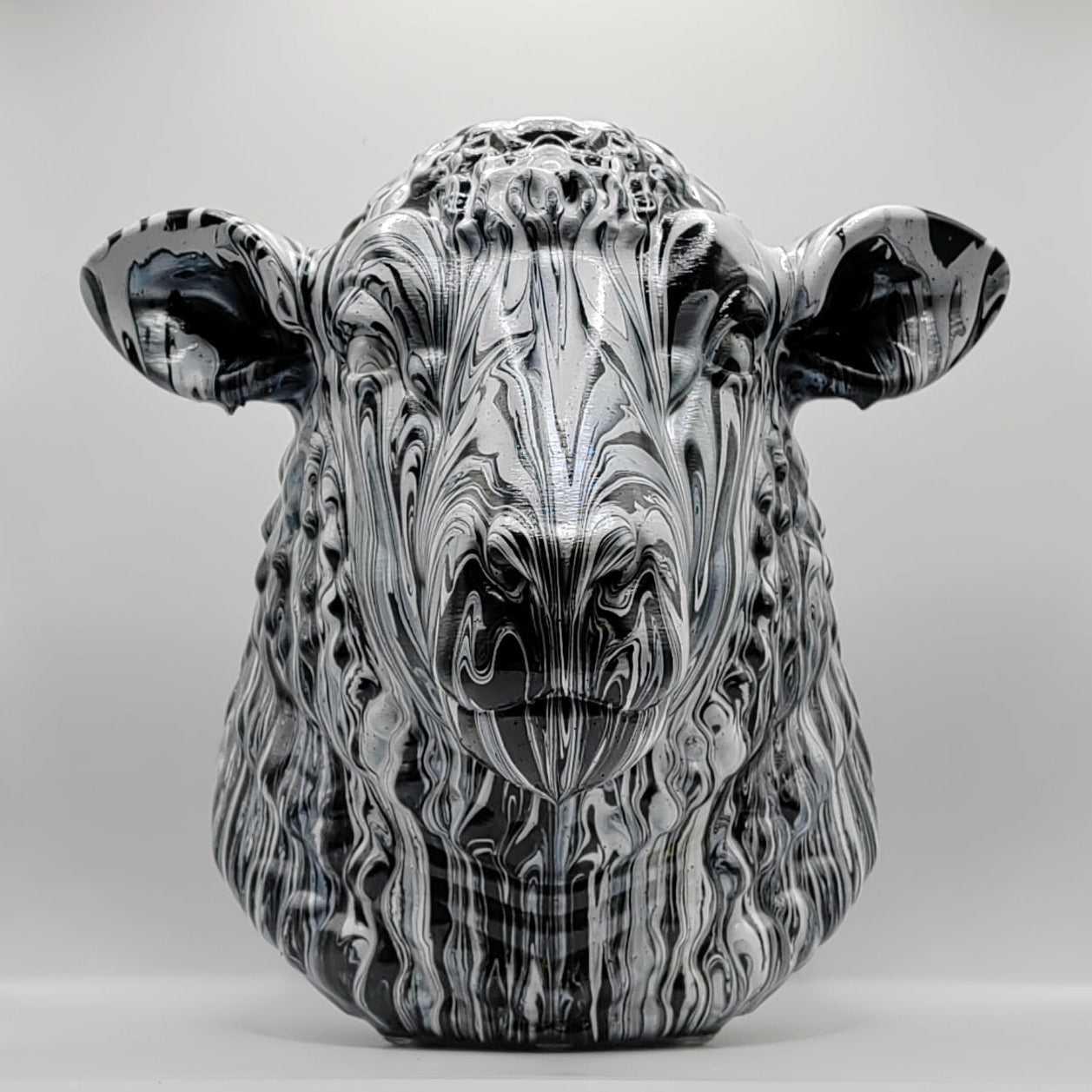 Sheep Head – Hand Painted