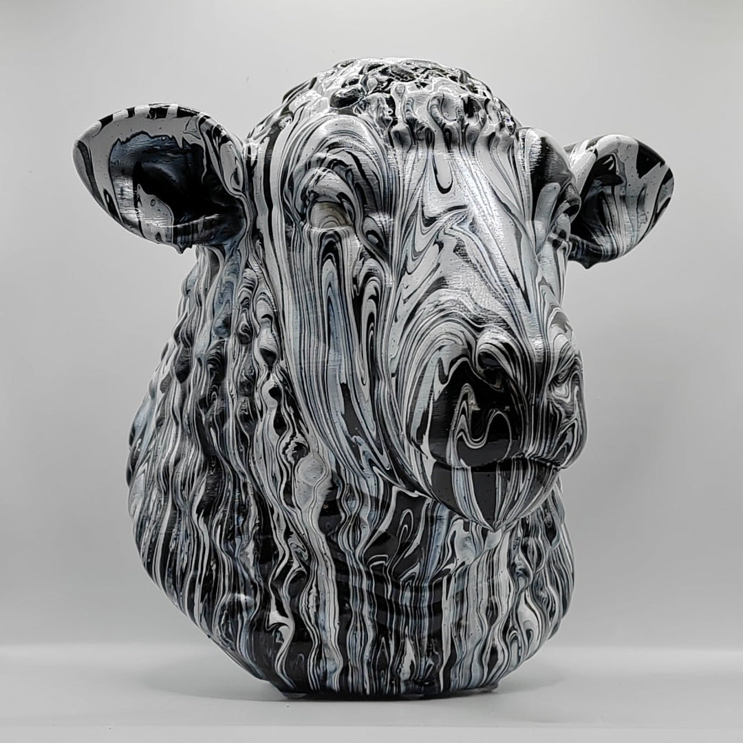 Sheep Head – Hand Painted