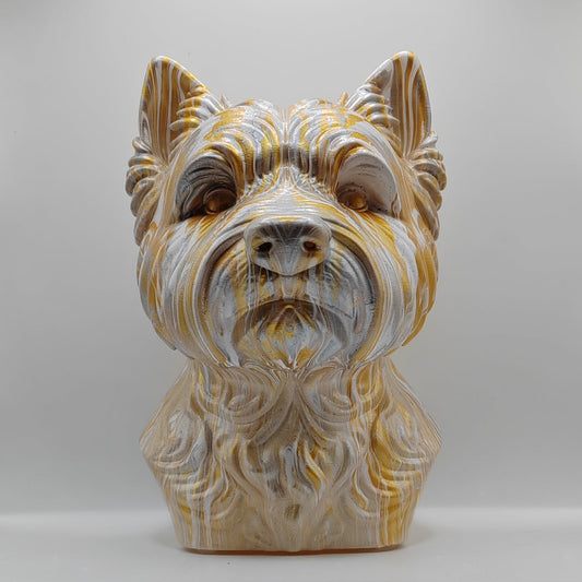 West Highland White Terrier (Westie) Bust