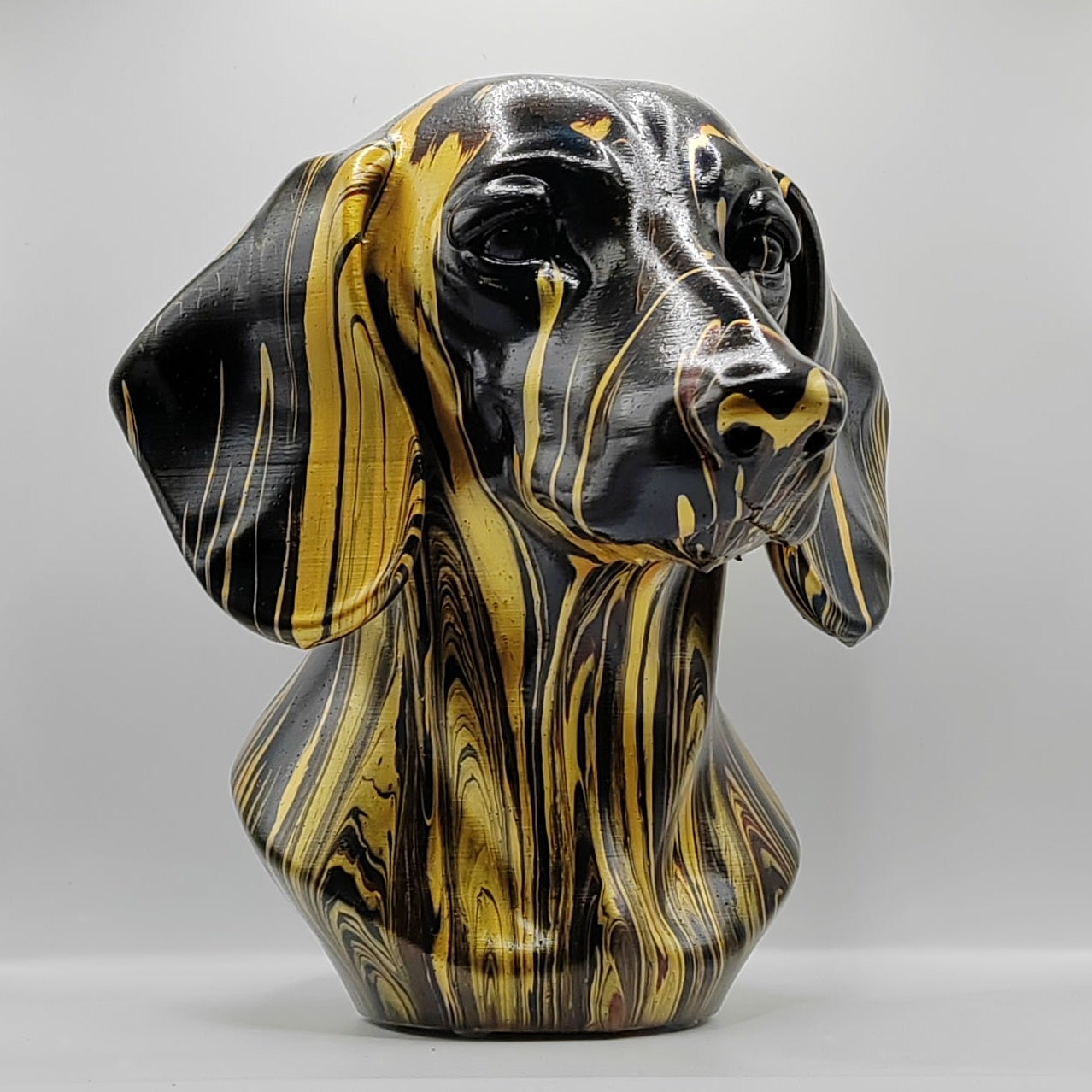 Dachshund Head – Hand Painted