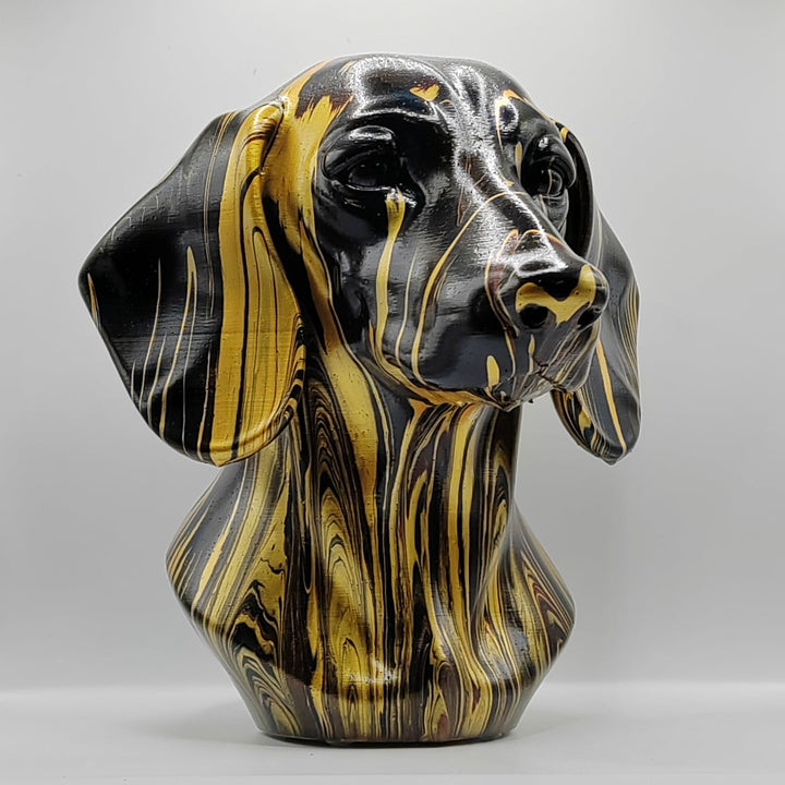 Dachshund Head – Hand Painted