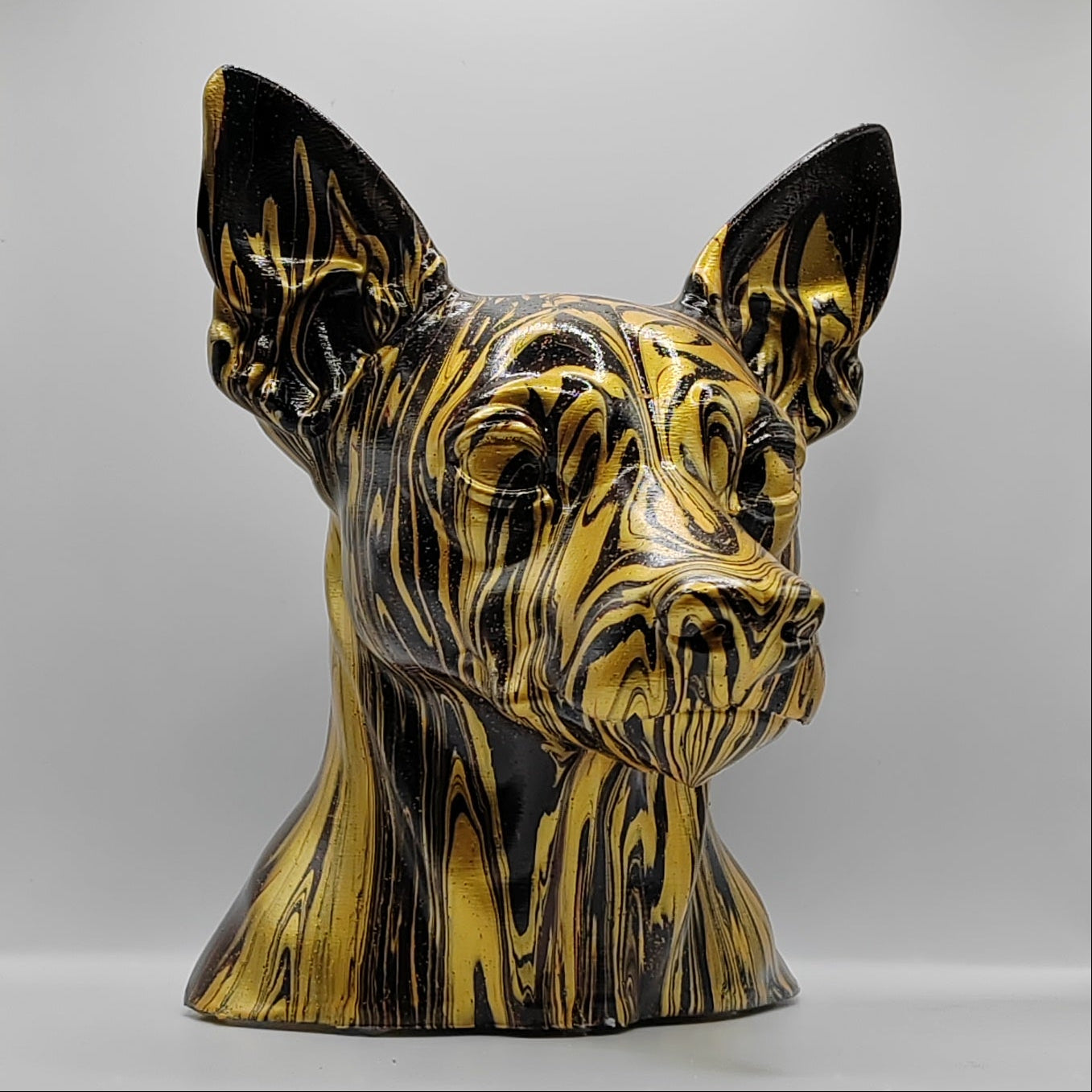 Miniature Pinscher Bust