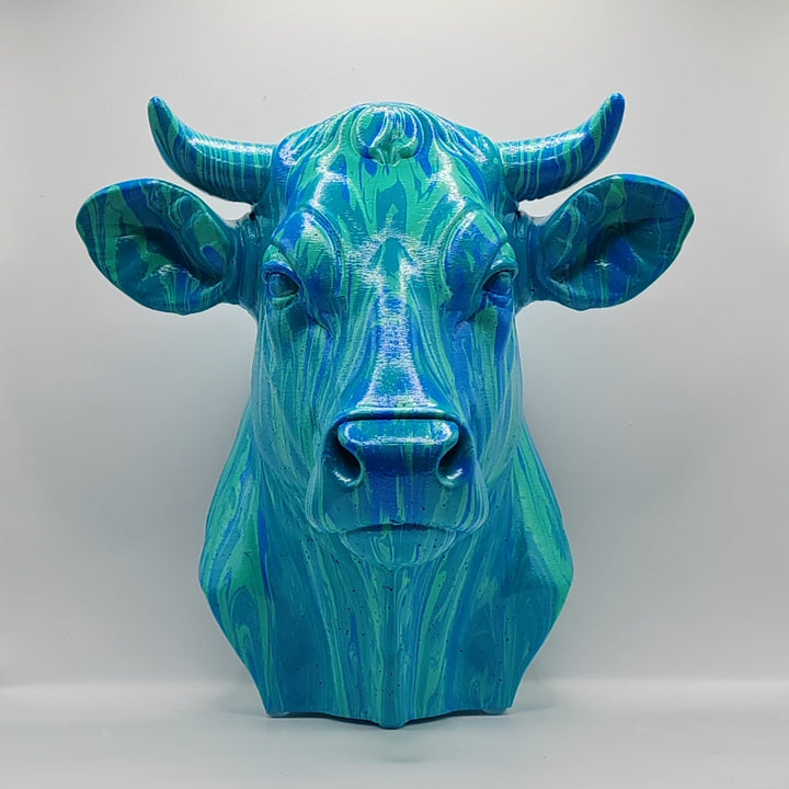 Cow Head – Hand Painted