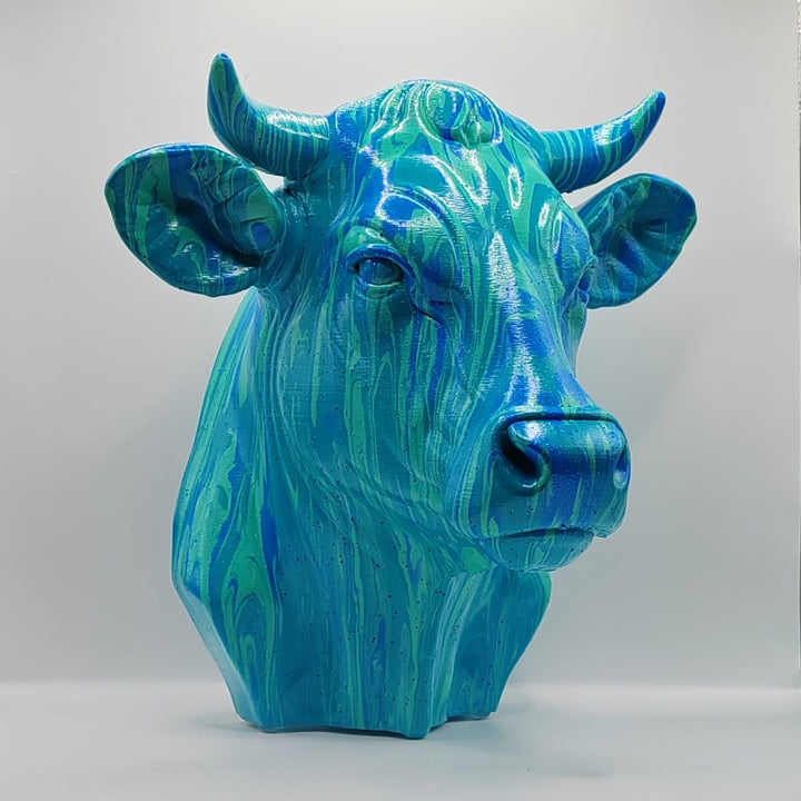 Cow Head – Hand Painted