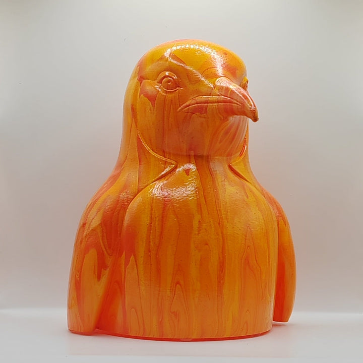 Penguin Head – Hand Painted