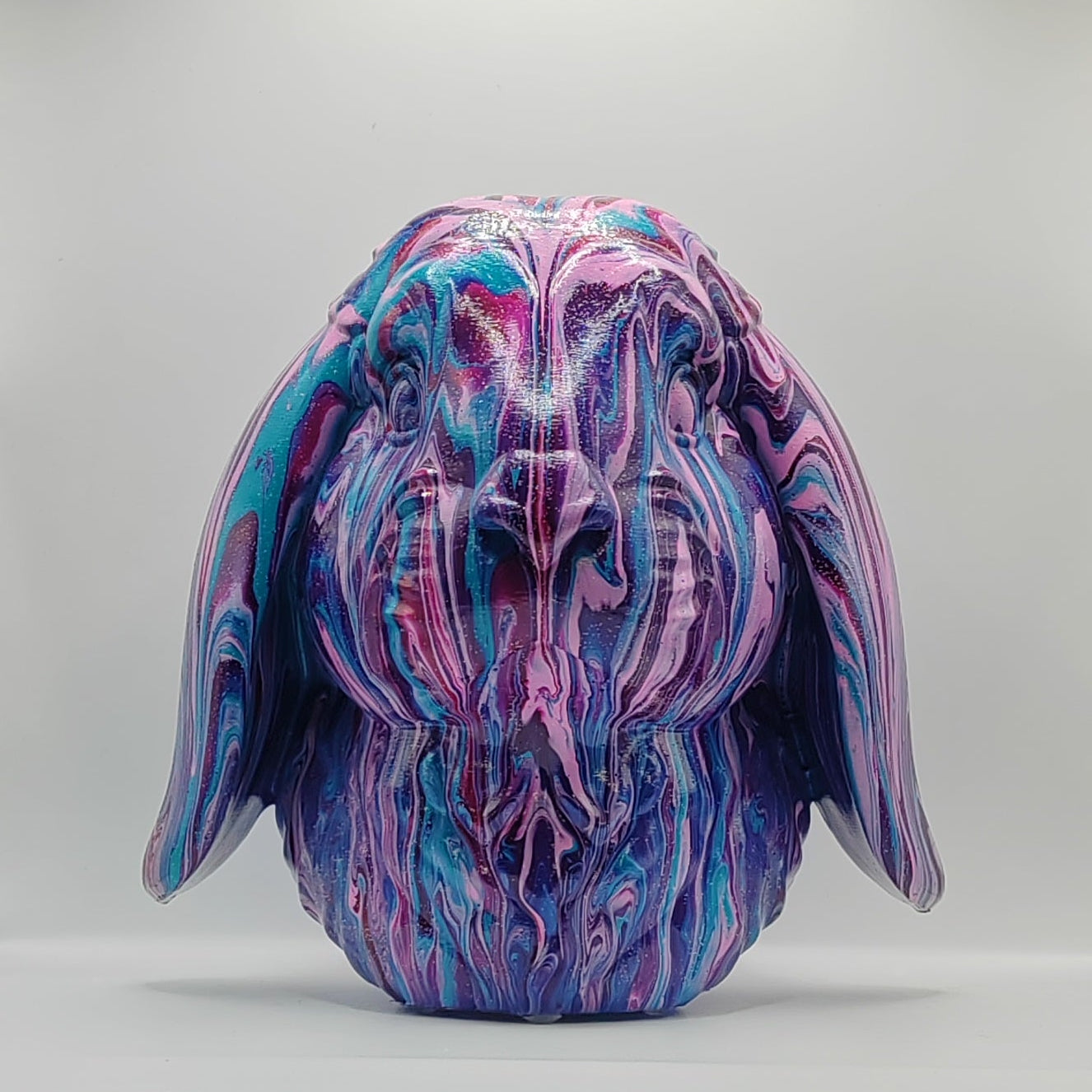 Bunny Rabbit Head – Hand Painted