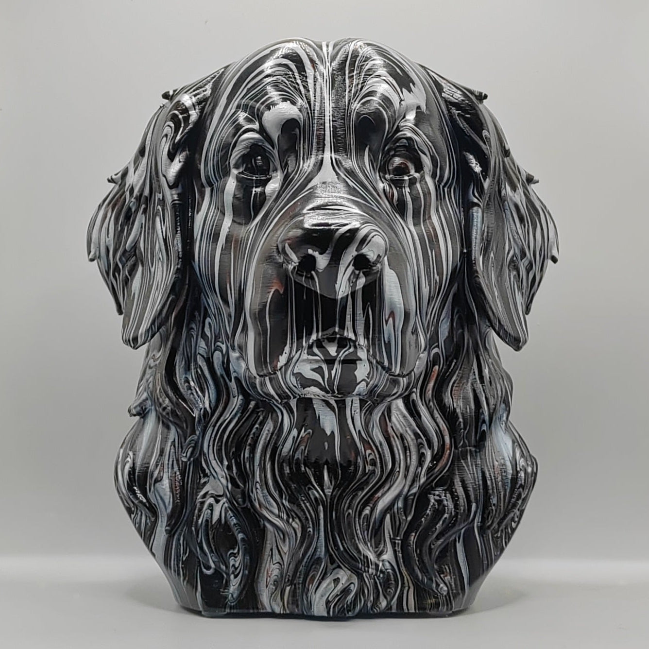 Bernese Mountain Dog Head – Hand Painted