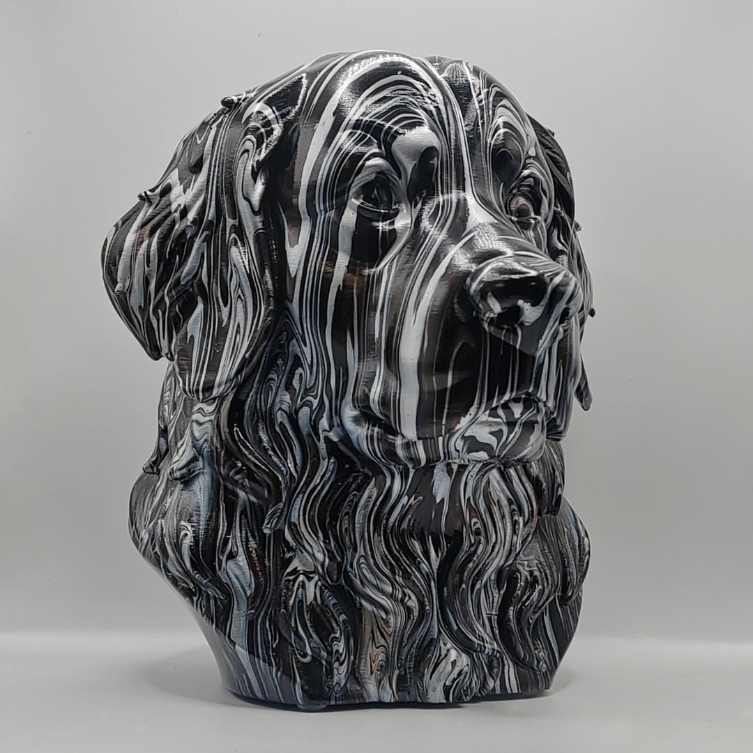 Bernese Mountain Dog Head – Hand Painted