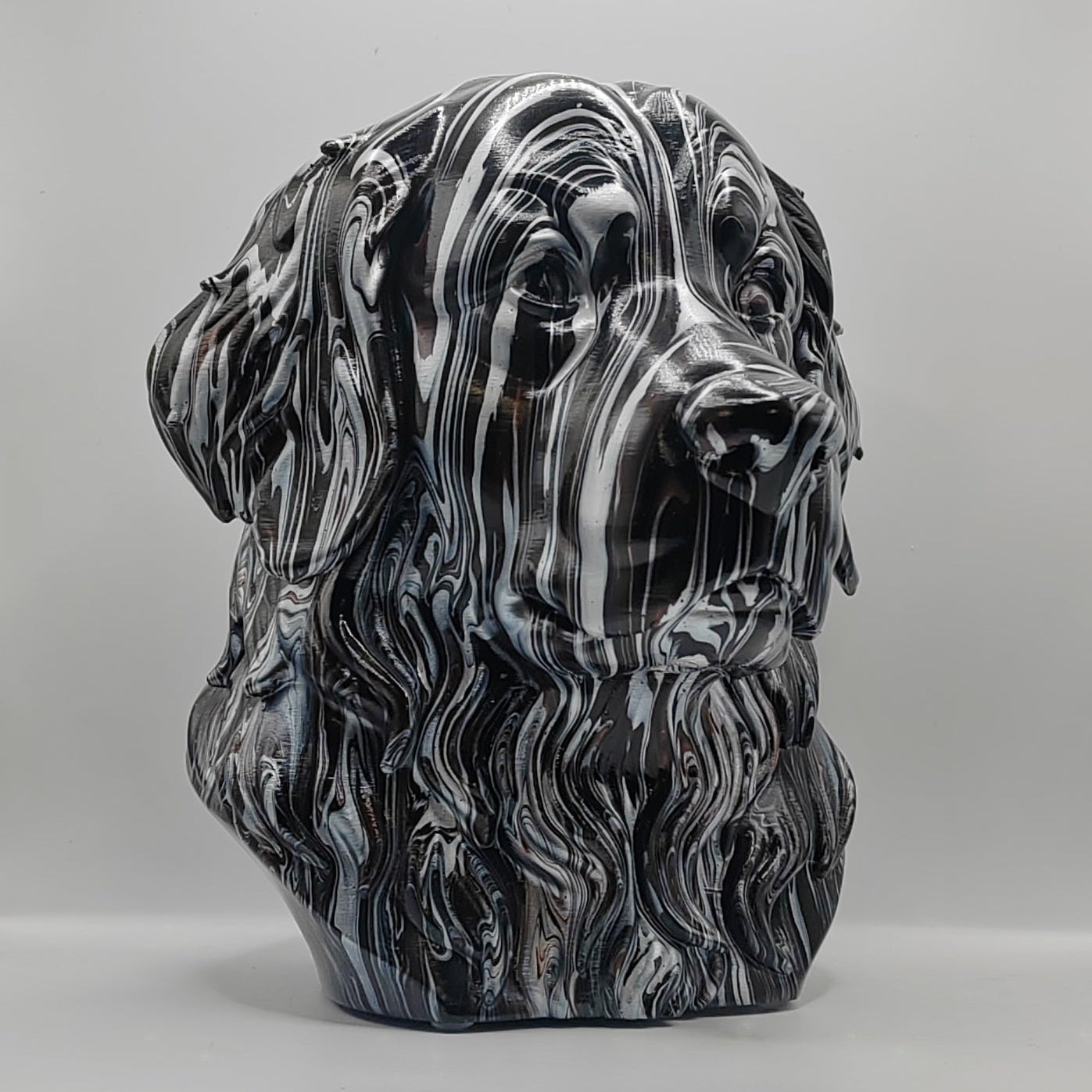Bernese Mountain Dog Head – Hand Painted