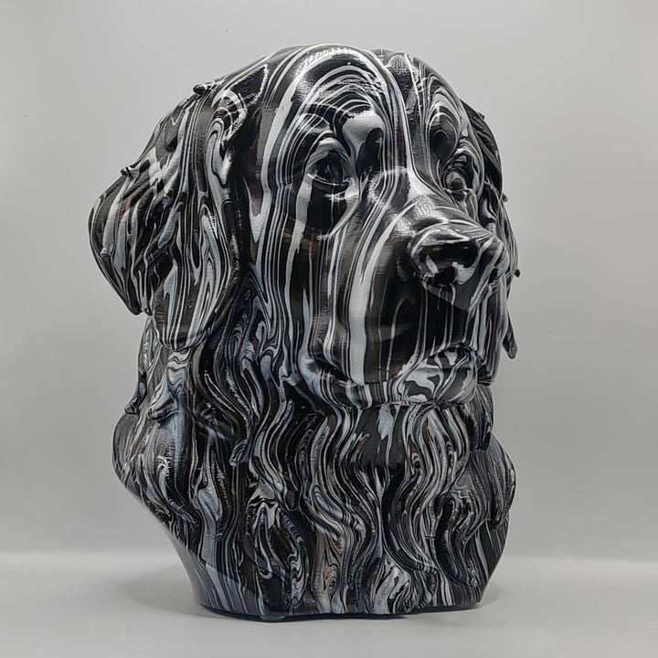 Bernese Mountain Dog Head – Hand Painted