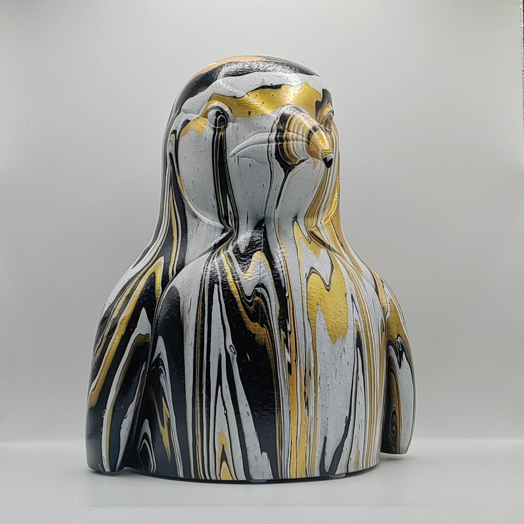 Penguin Head – Hand Painted