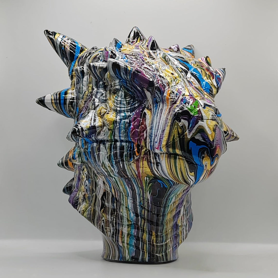 Ankylosaurus Head – Hand Painted