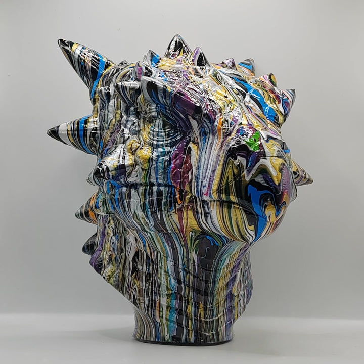 Ankylosaurus Head – Hand Painted
