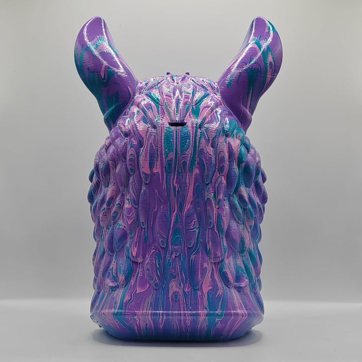 Llama Head – Hand Painted