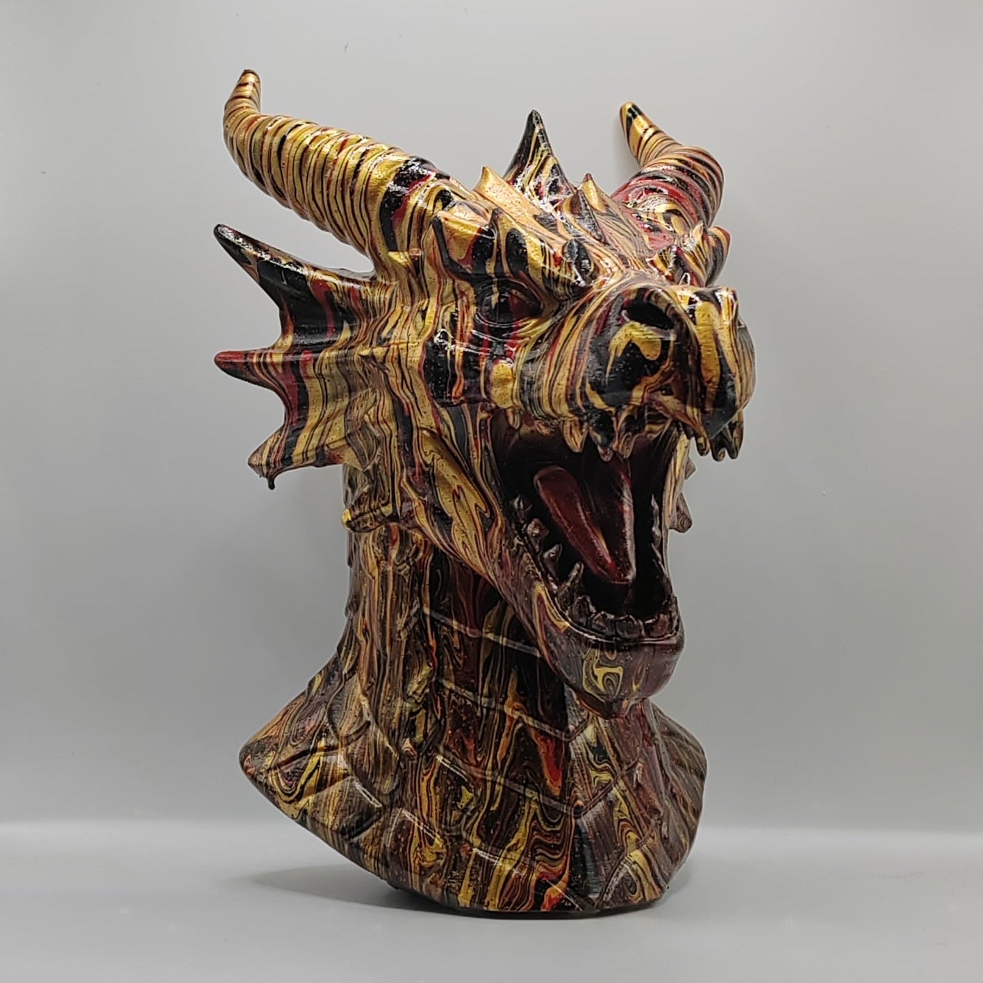 Dragon Head – Hand Painted