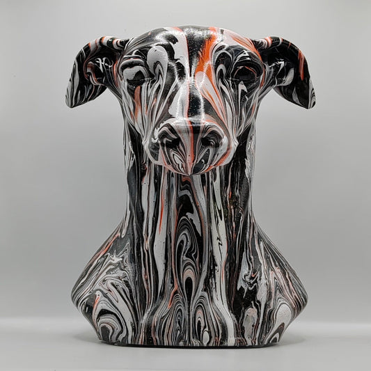 Greyhound / Whippet Bust