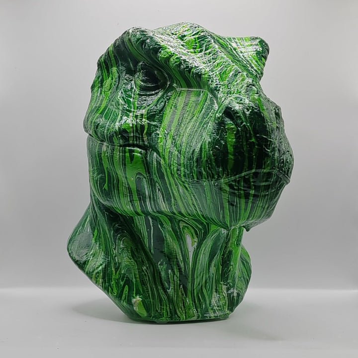 T-Rex Head – Hand Painted