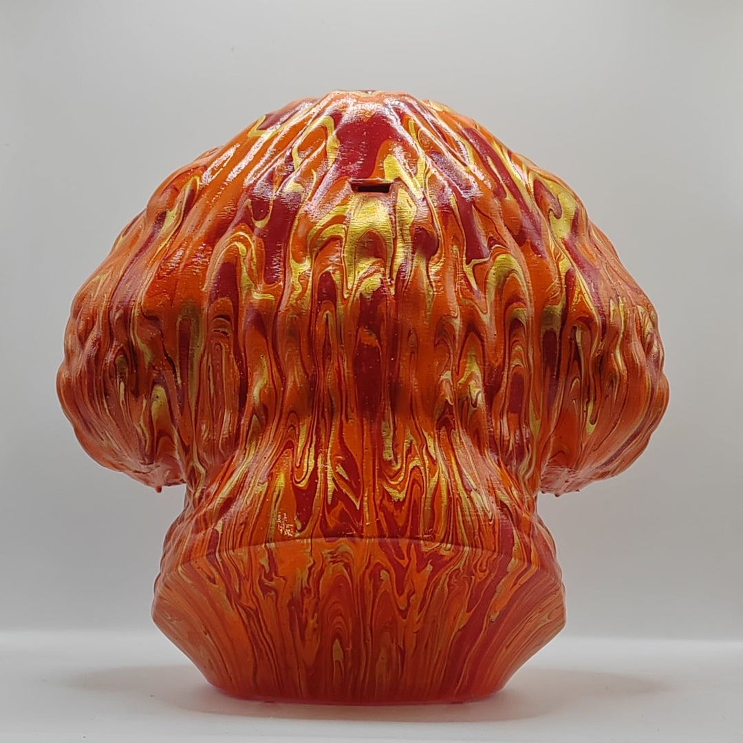 Cavapoo Head – Hand Painted