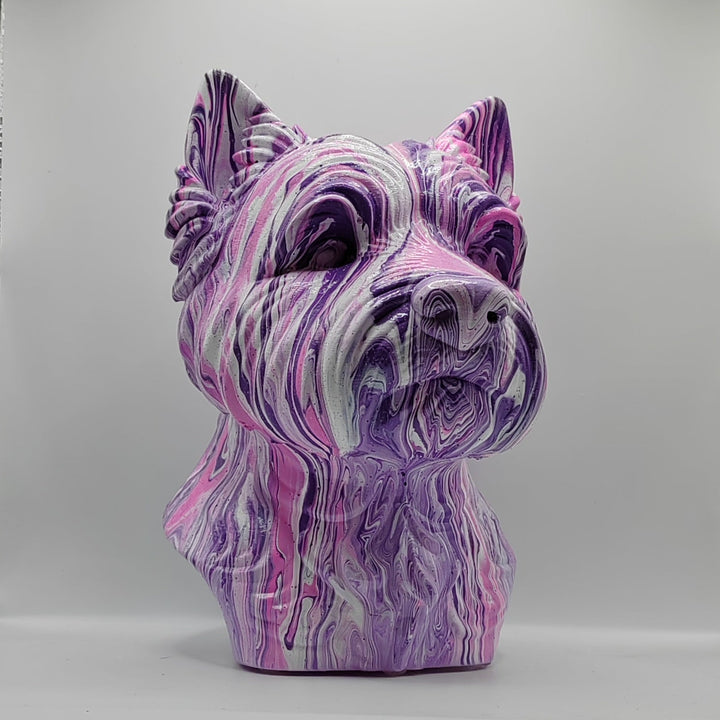 Westie Head – Hand Painted
