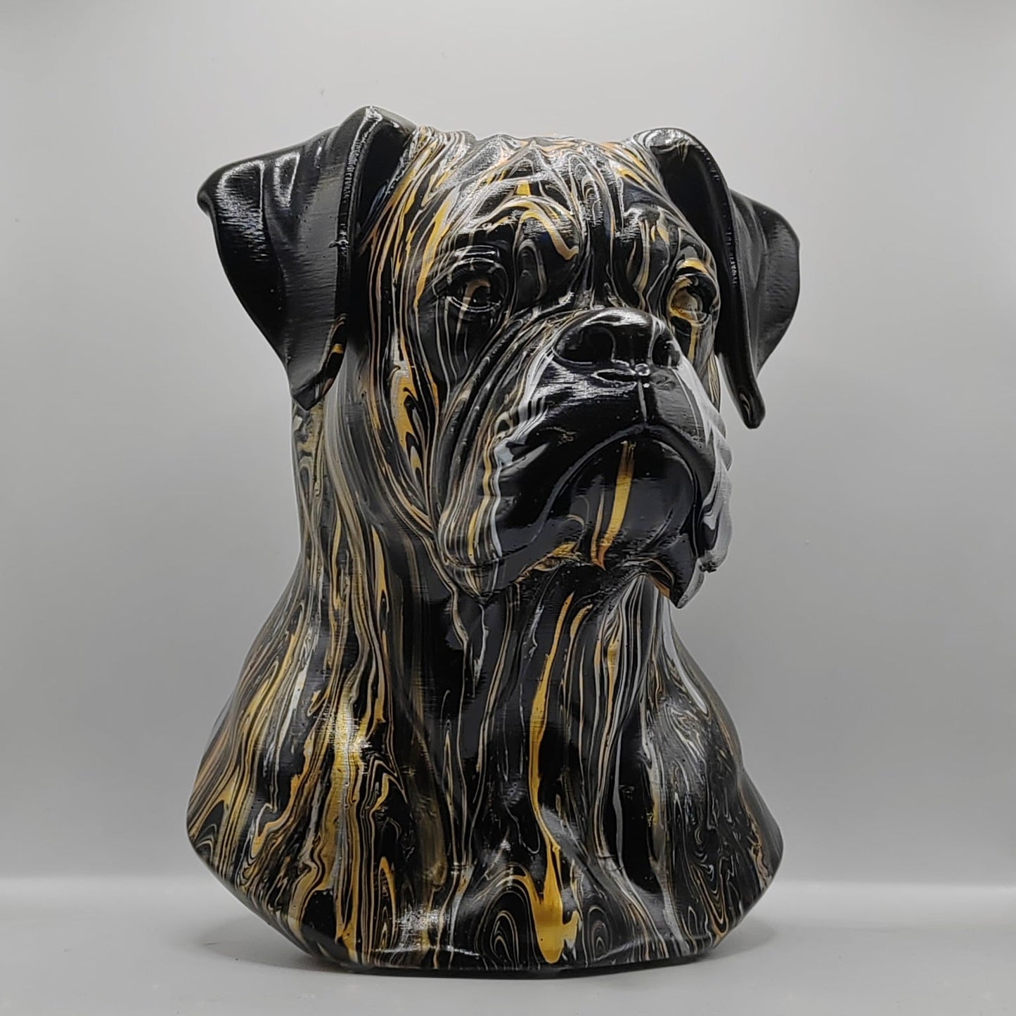 Boxer Head – Hand Painted