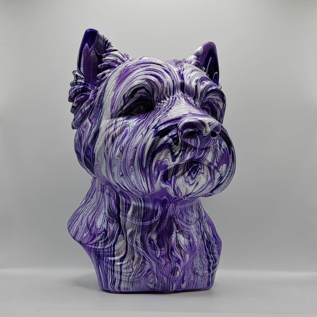 Westie Head – Hand Painted