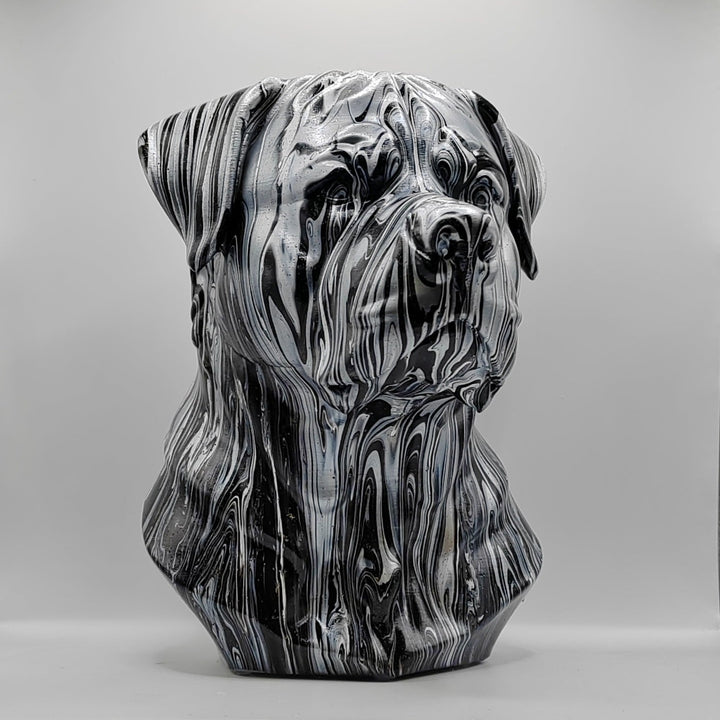 Rottweiler Head – Hand Painted