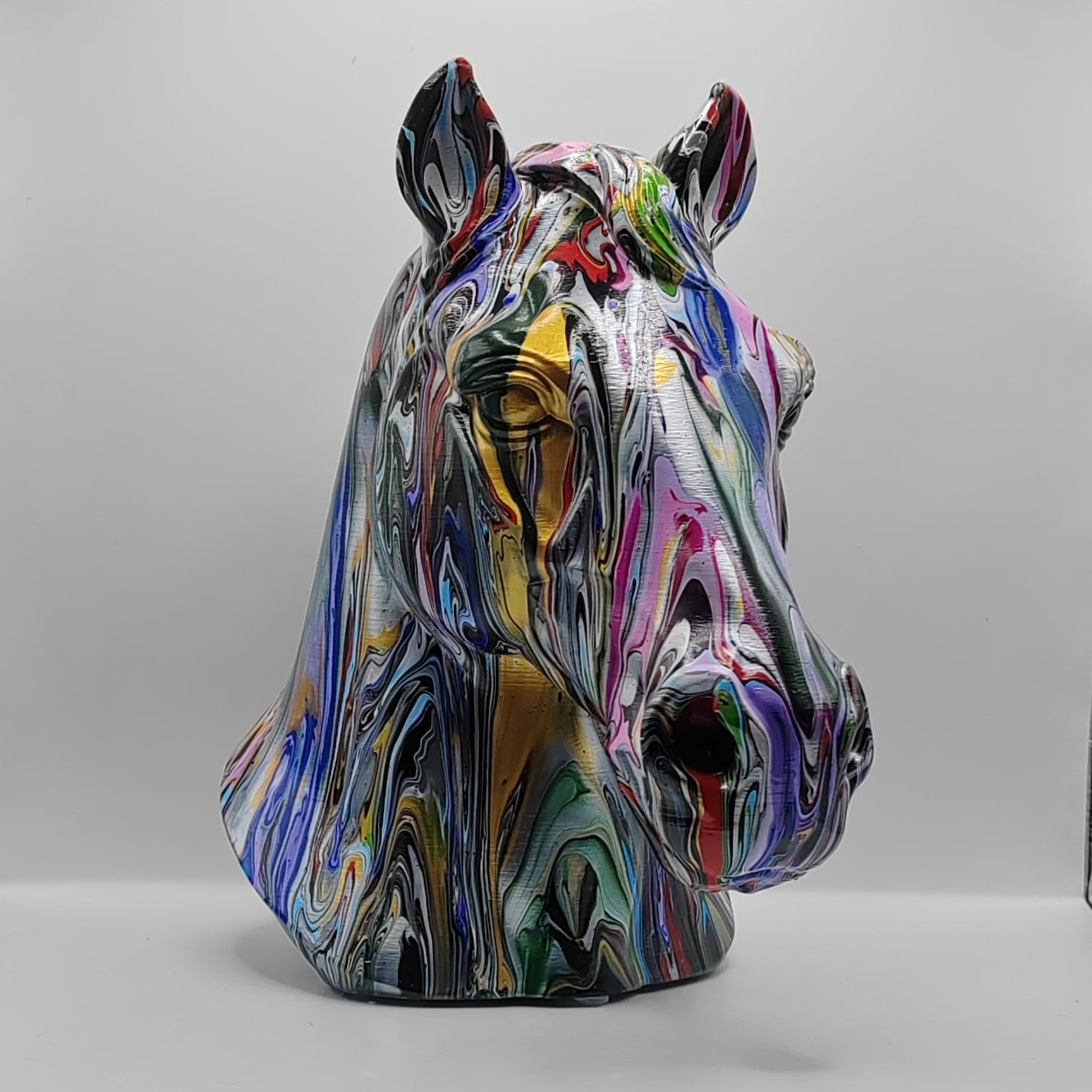 Horse Head – Hand Painted