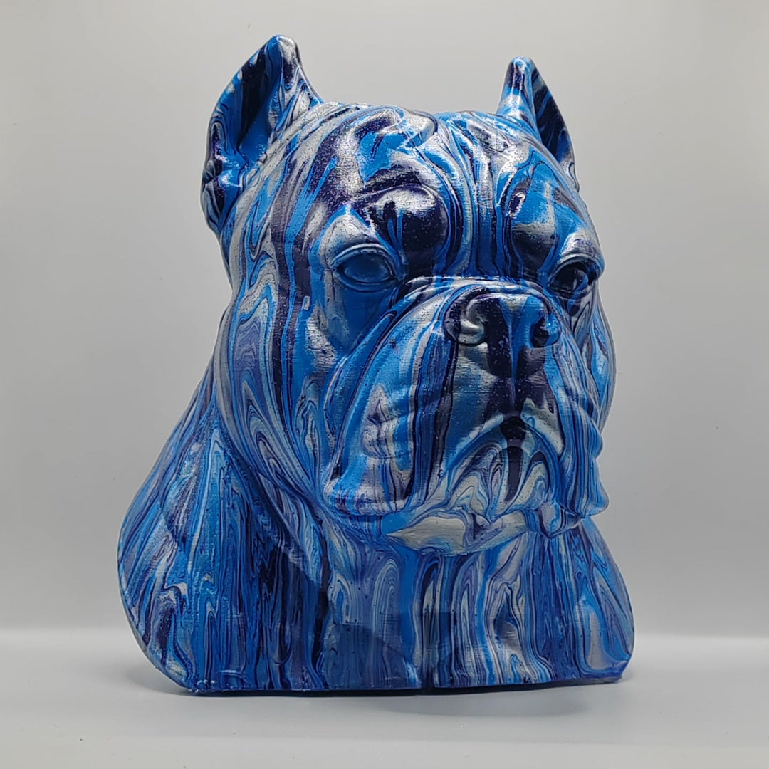 Pocket Bully Head – Hand Painted
