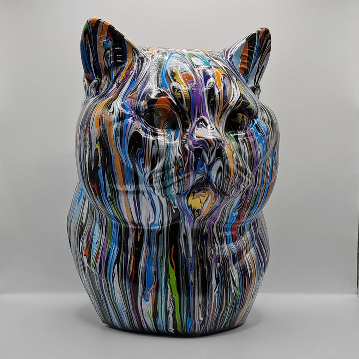 British Shorthair Head – Hand Painted