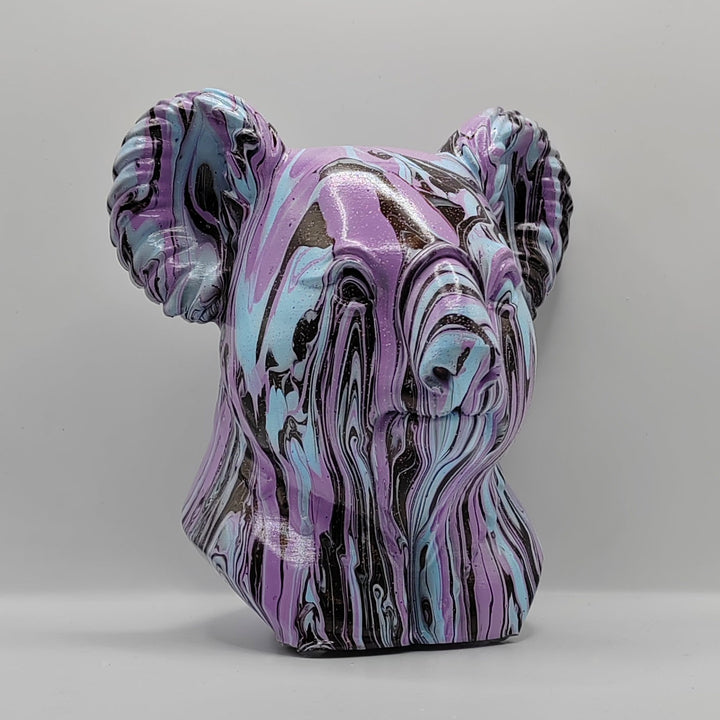 Koala Bear Head – Hand Painted