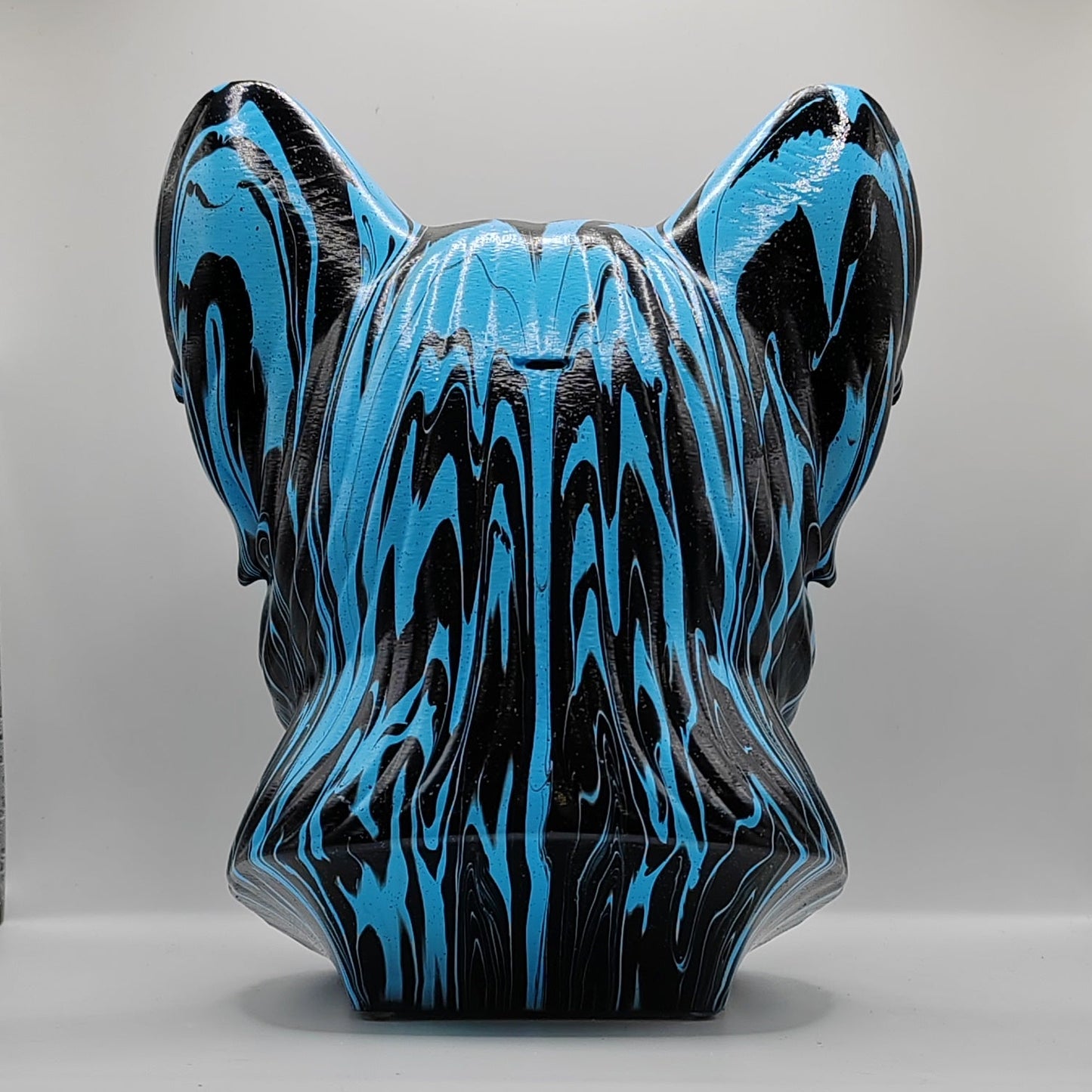 Skye Terrier Head – Hand Painted