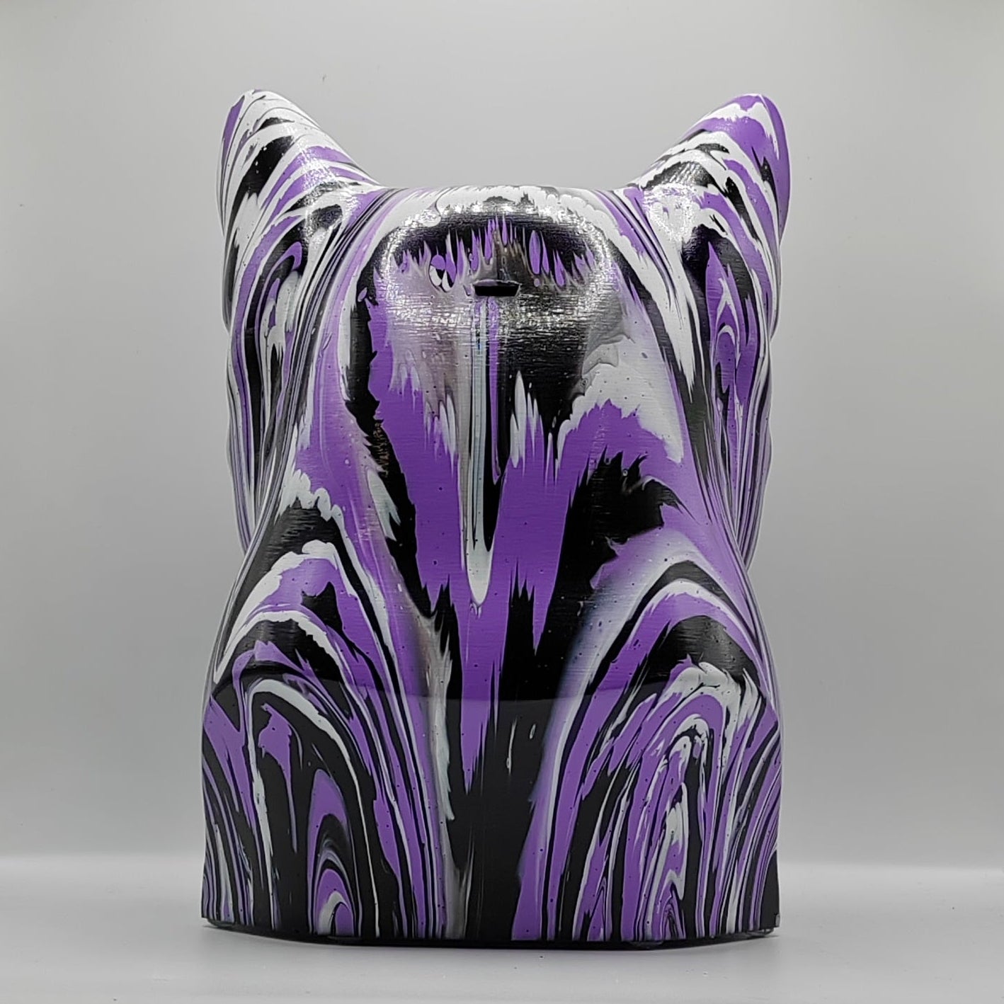 European Shorthair Head – Hand Painted