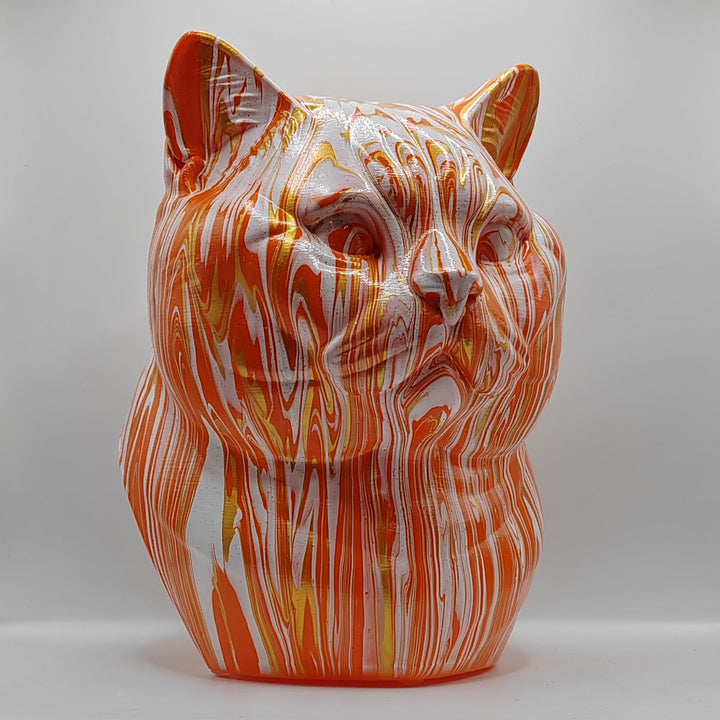 British Shorthair Head – Hand Painted