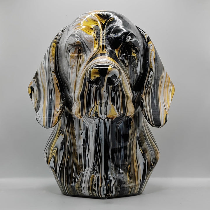 Beagle Head – Hand Painted