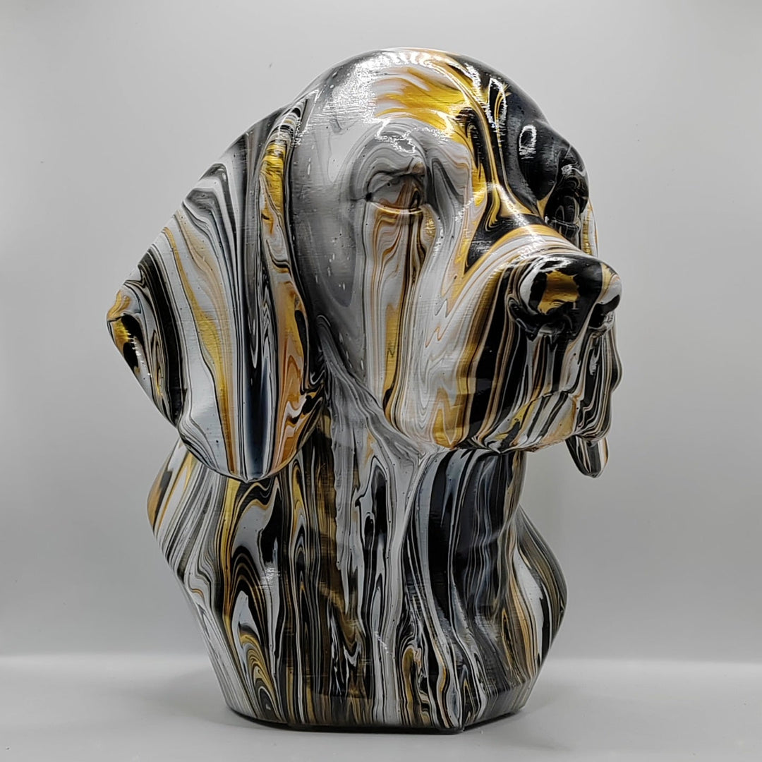 Beagle Head – Hand Painted