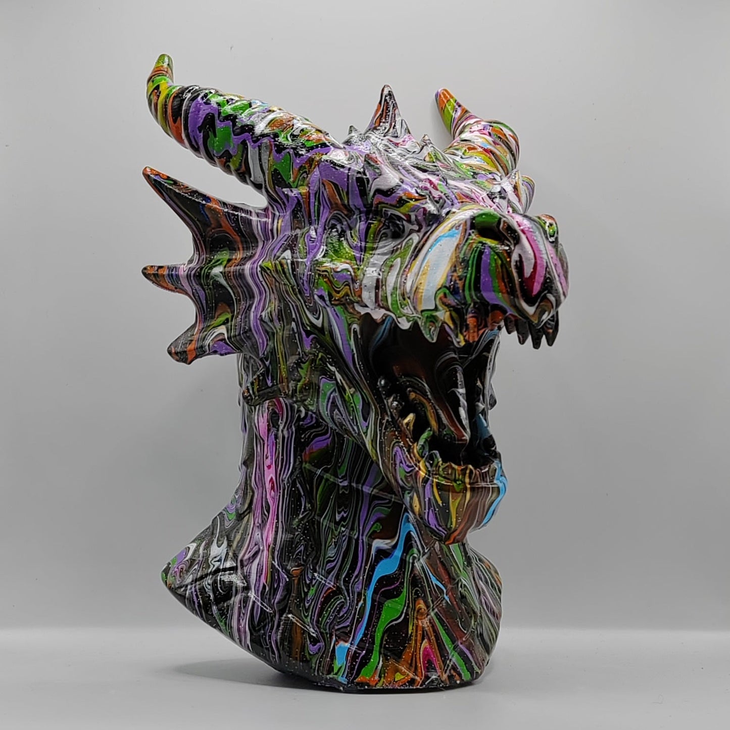 Dragon Head – Hand Painted