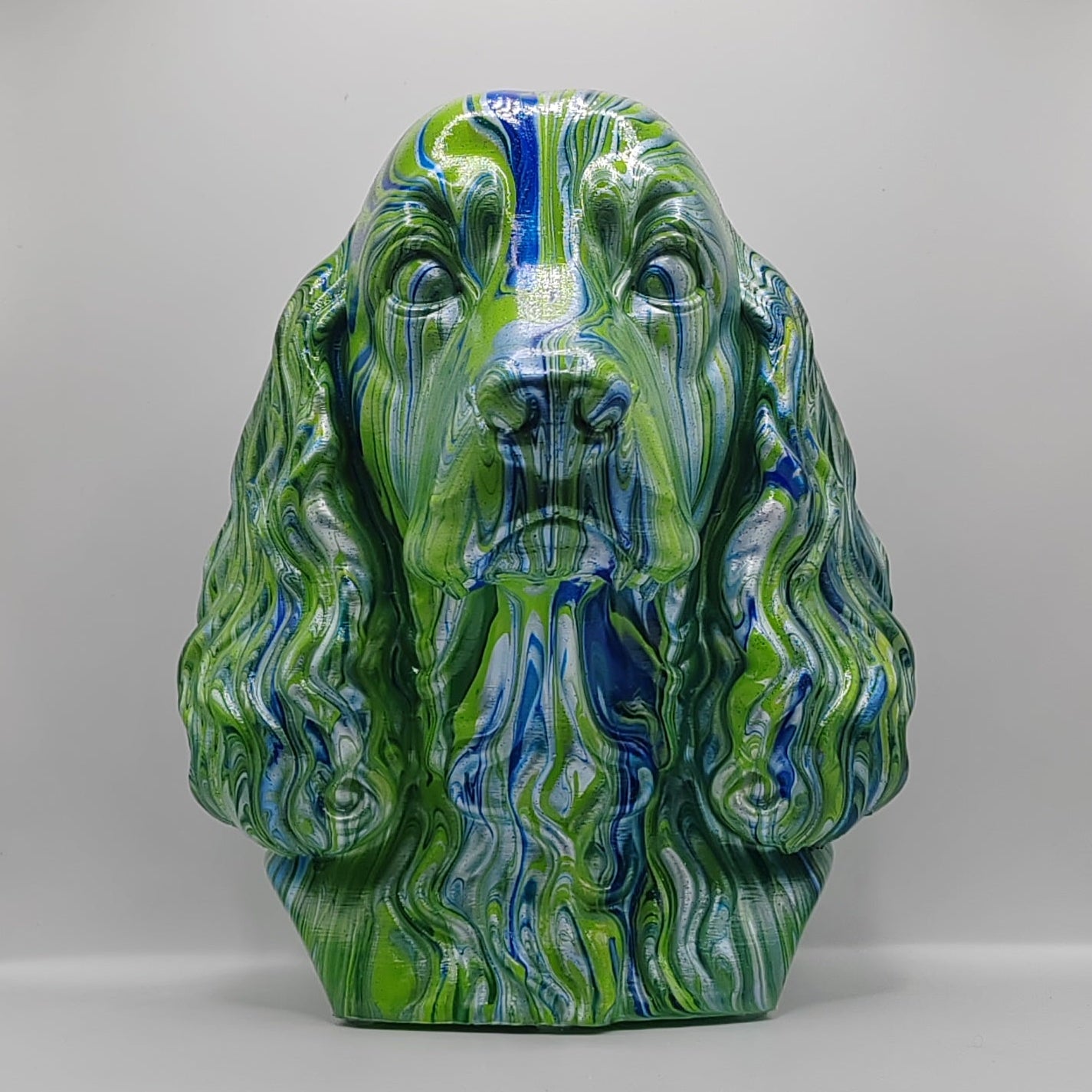 English Springer Spaniel Head – Hand Painted
